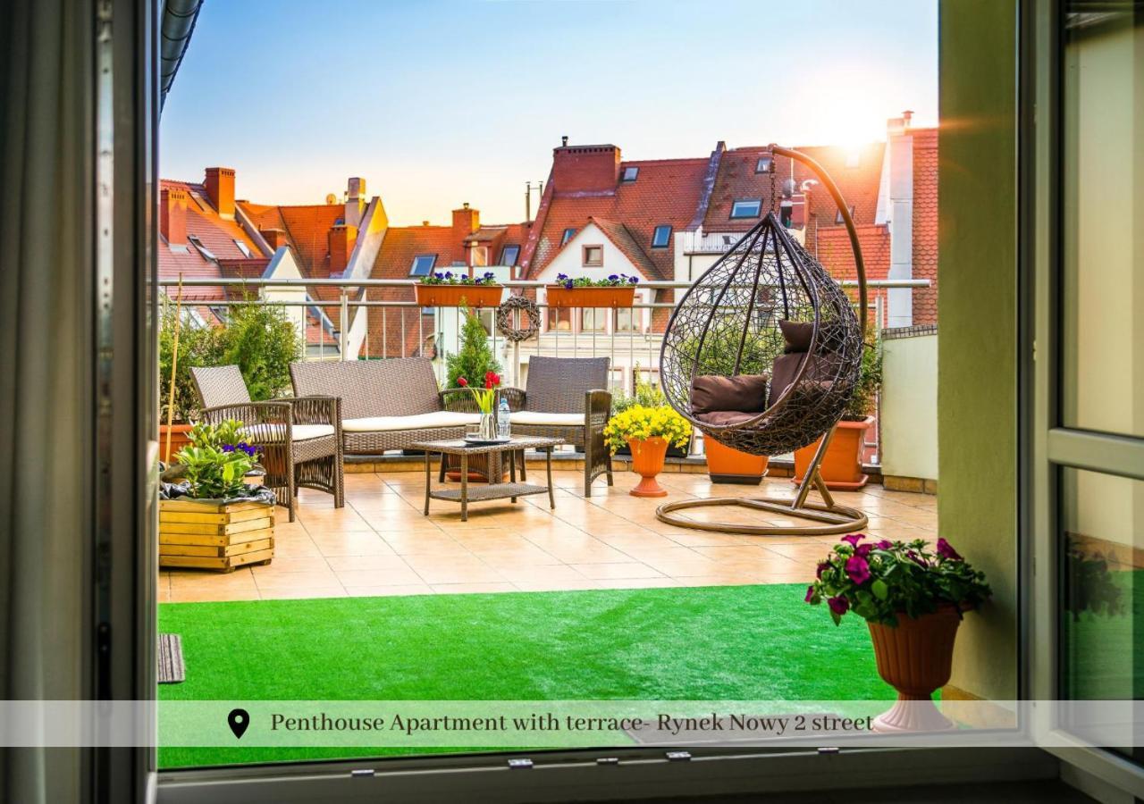 5-Stars Apartments - Old Town Szczecin Buitenkant foto